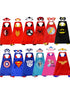 Unisex Toddler Red Black White Thor Halloween Cape Mask Set One Size - SophiasStyle.com